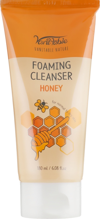 Пенка для лица с экстрактом меда - Beauadd Vanitable Foaming Cleanser Honey — фото N1