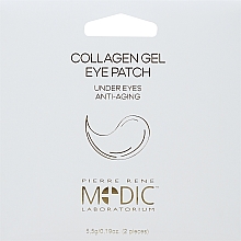 Гелевые диски под глаза - Pierre Rene Medic Laboratorium Anti-aging gel eye patch  — фото N1