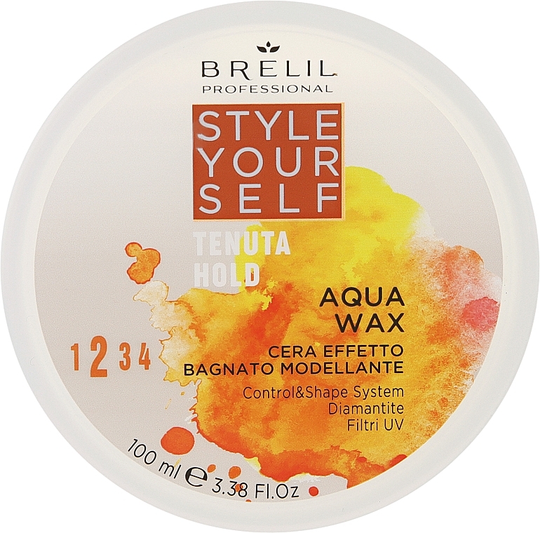 Моделирующий воск для волос - Brelil Style Yourself Hold Aqua Wax  — фото N1