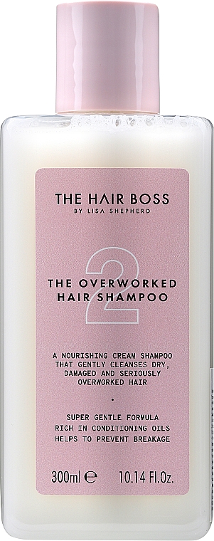 Шампунь для пошкодженого волосся - The Hair Boss The Overworked Shampoo — фото N1