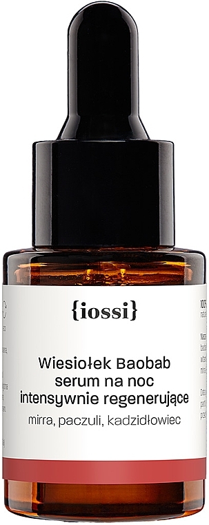 Интенсивно регенерирующая ночная сыворотка - Iossi Serum For Face (мини) — фото N1