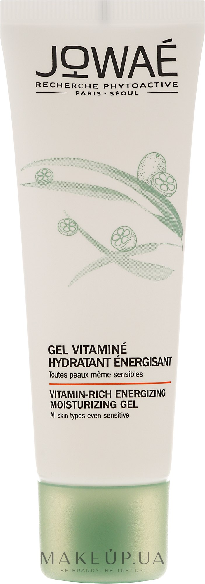 Энергетический увлажняющий гель для лица - Jowae Vitamin-rich Energizing Moisturizing Gel — фото 40ml