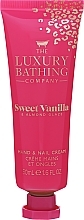 Крем для рук и ногтей - Grace Cole The Luxury Bathing Sweet Vanilla & Almond Glaze Hand & Nail Cream — фото N1