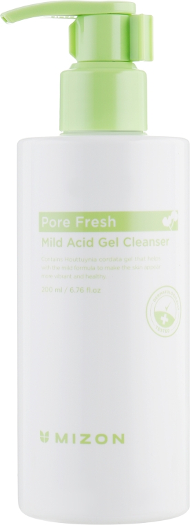 Очищувальний гель для вмивання - Mizon Pore Fresh Mild Acid Gel Cleanser — фото N5