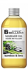 Парфумерія, косметика Масажна олія "Бамбук і лайм" - Fergio Bellaro Massage Oil Bamboo&Lime