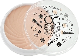 Пудра компактная - Outdoor Girl Pressed Powder Compact  — фото N3