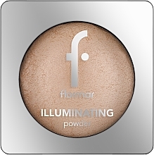 Пудра-хайлайтер для лица - Flormar Illuminator Powder — фото N2