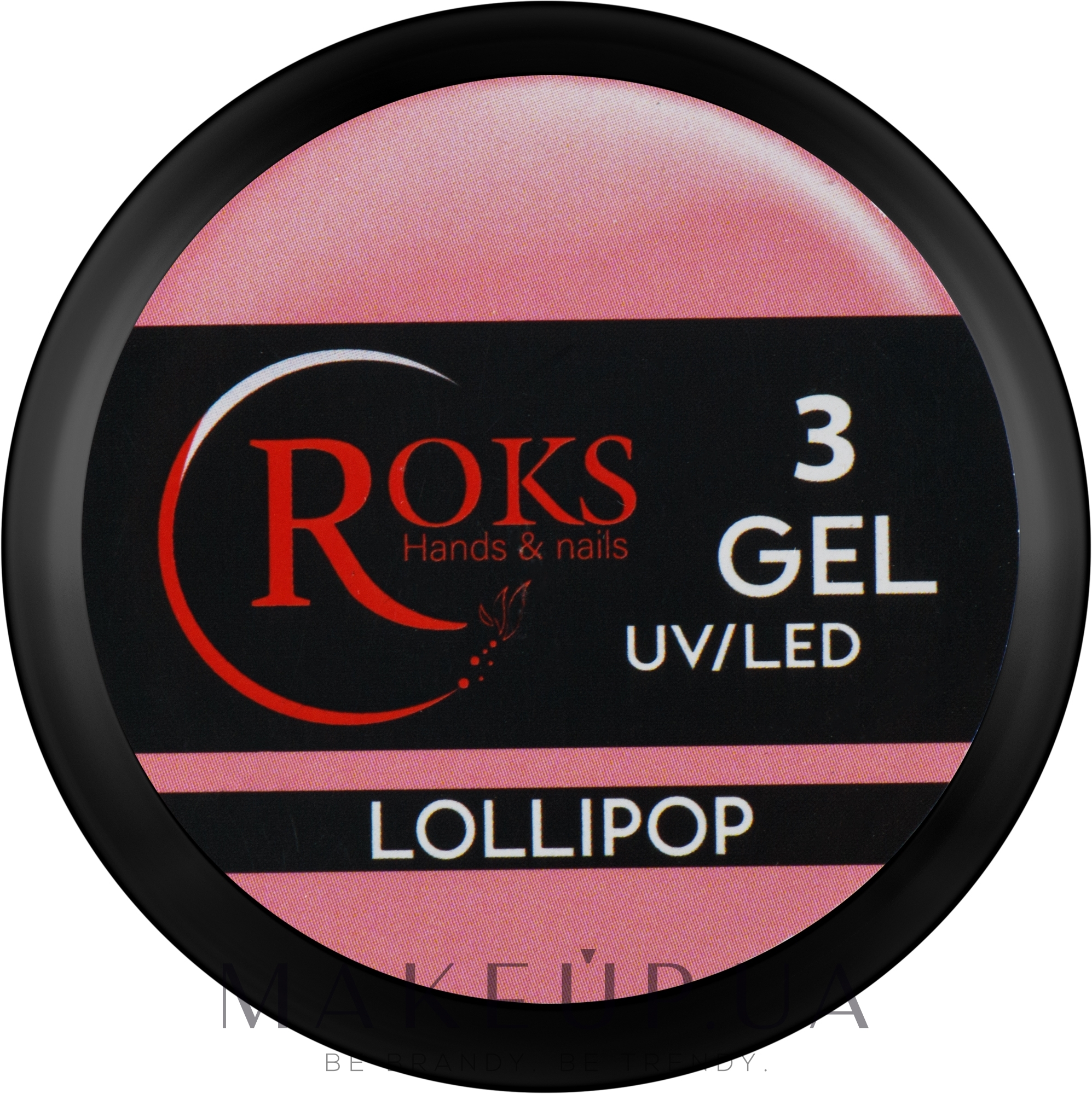 Гель для нарощування нігтів, 30 мл - Roks — фото 3 - Lollipop