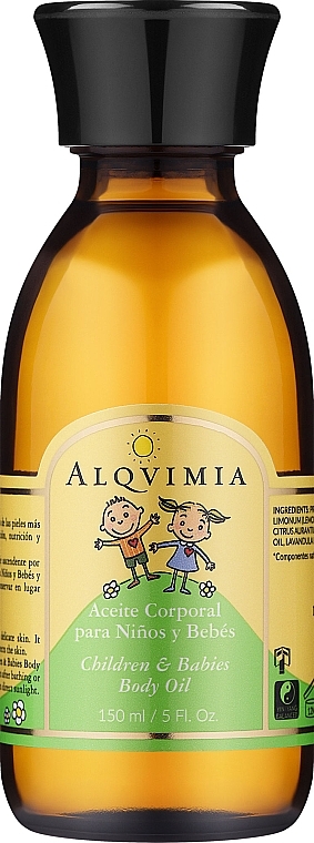 Масло для тела - Alqvimia Children & Babies Body Oil — фото N1