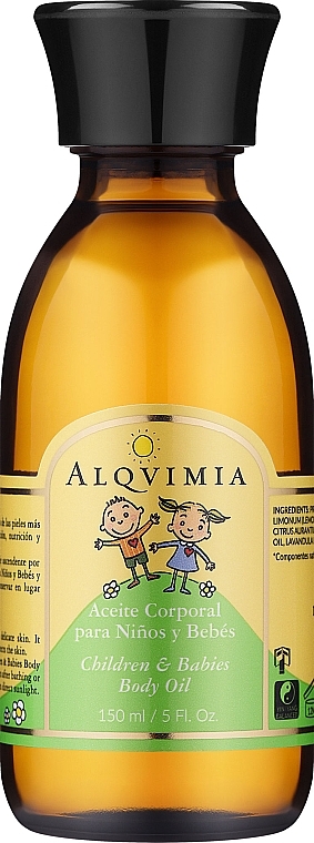 Олія для тіла - Alqvimia Children & Babies Body Oil — фото N1