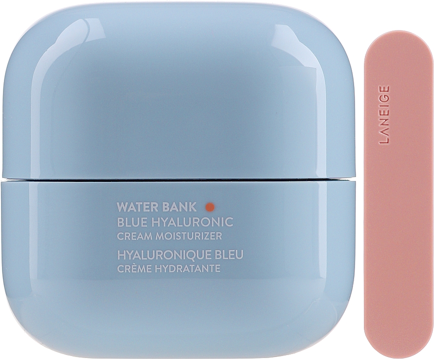 Зволожувальний гіалуроновий крем для обличчя - Laneige Water Bank Blue Hyaluronic Cream Moisturizer — фото N2
