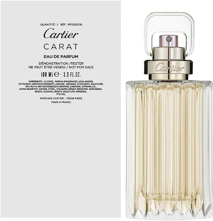 Cartier Carat - Парфюмированная вода (тестер с крышечкой) — фото N2