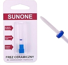 Керамическая фреза CSZ2 "Small Flame", средняя, синяя - Sunone — фото N1