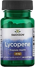 Харчова добавка - Swanson Lycopene, 20 mg, 60 капсул — фото N1