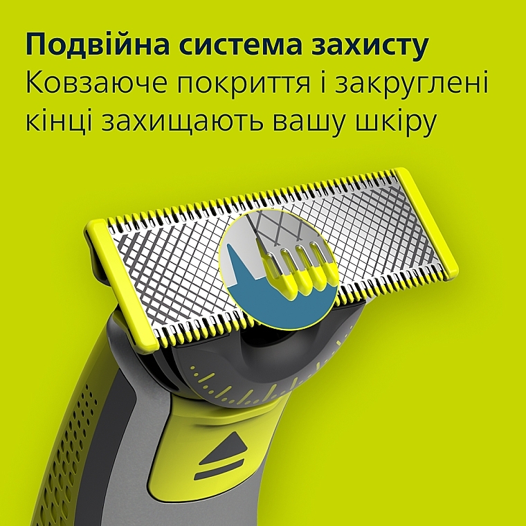 Змінні леза з насадками для тіла - Philips OneBlade 360 QP624/50  — фото N5