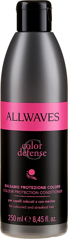 Кондиционер окрашенных для волос - Allwaves Color Defense Colour Protection Conditioner  — фото N1