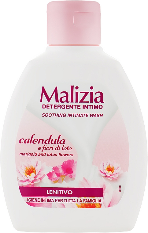Гель для інтимної гігієни - Malizia Intimate Wash Calendula And Aloe — фото N2