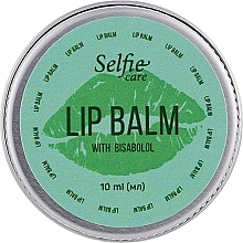Регенерирующий и увлажняющий бальзам для губ с Бисаболом - Selfie Care lip Bulm With Bisabolol — фото N1