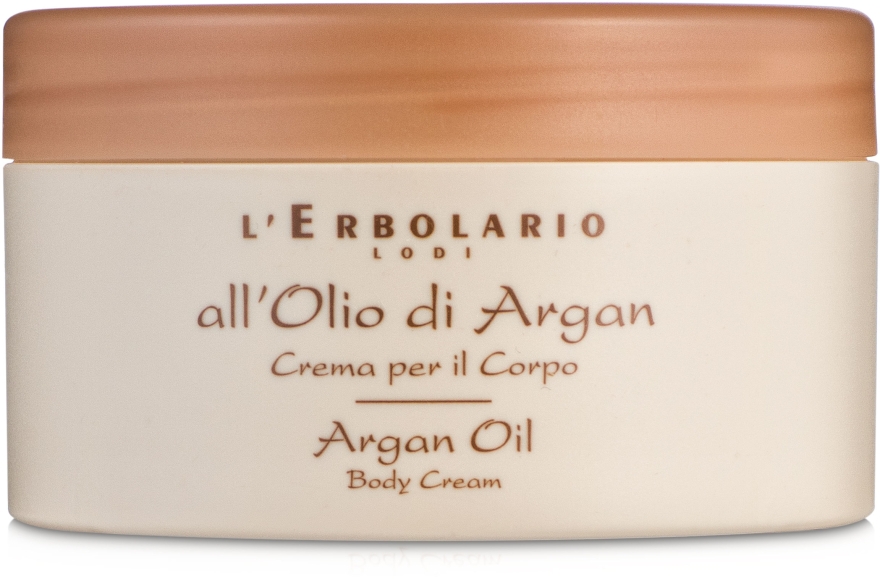 Крем для тела с маслом аргании - L'Erbolario Crema All Olio Di Argan — фото N1