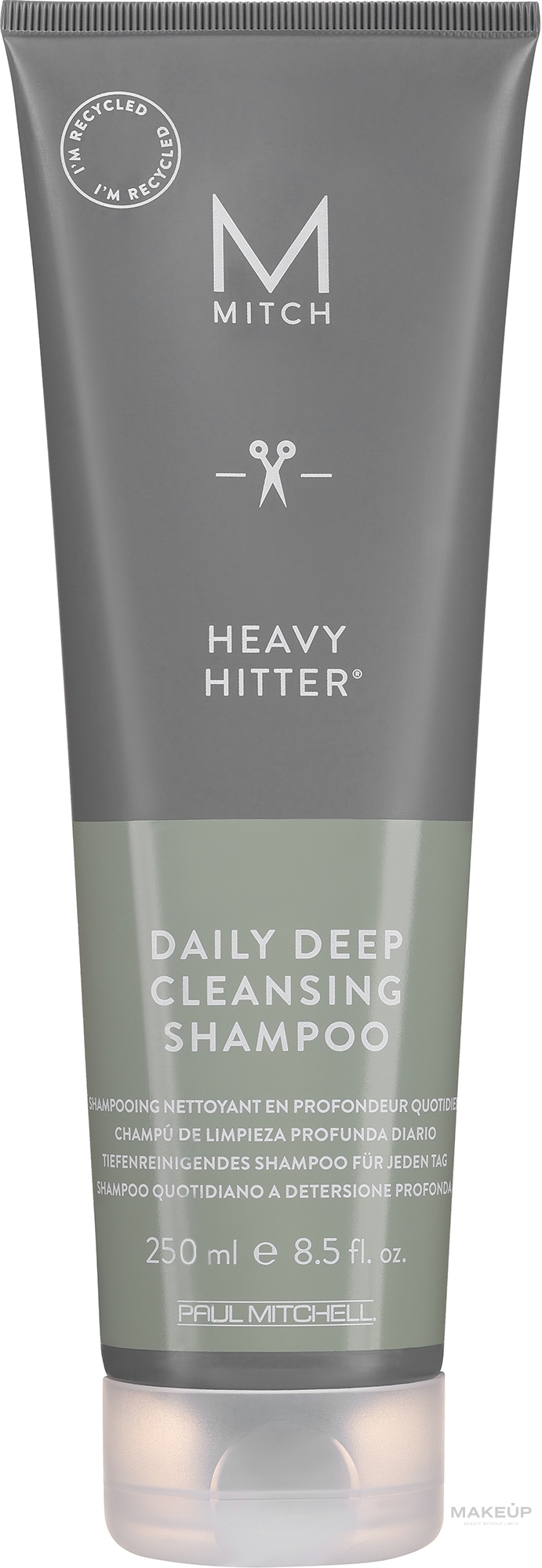 Интенсивно очищающий шампунь - Paul Mitchell Mitch Heavy Hitter Deep Cleansing Shampoo — фото 250ml