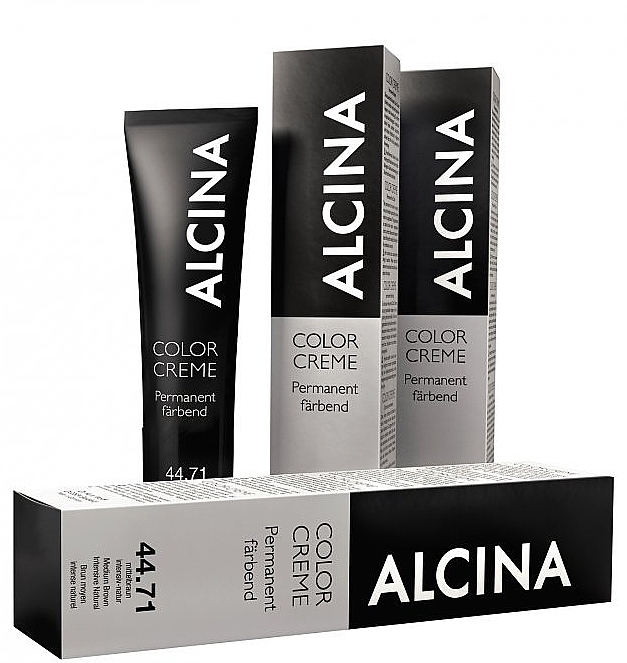 УЦЕНКА Крем-краска для седых волос - Alcina Color Creme Intensiv-Natur * — фото N3