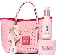 Набор - Coco & Eve Date Night Kit (leave-in/cond/150ml + h/mask/212ml + brush + bag) — фото N2