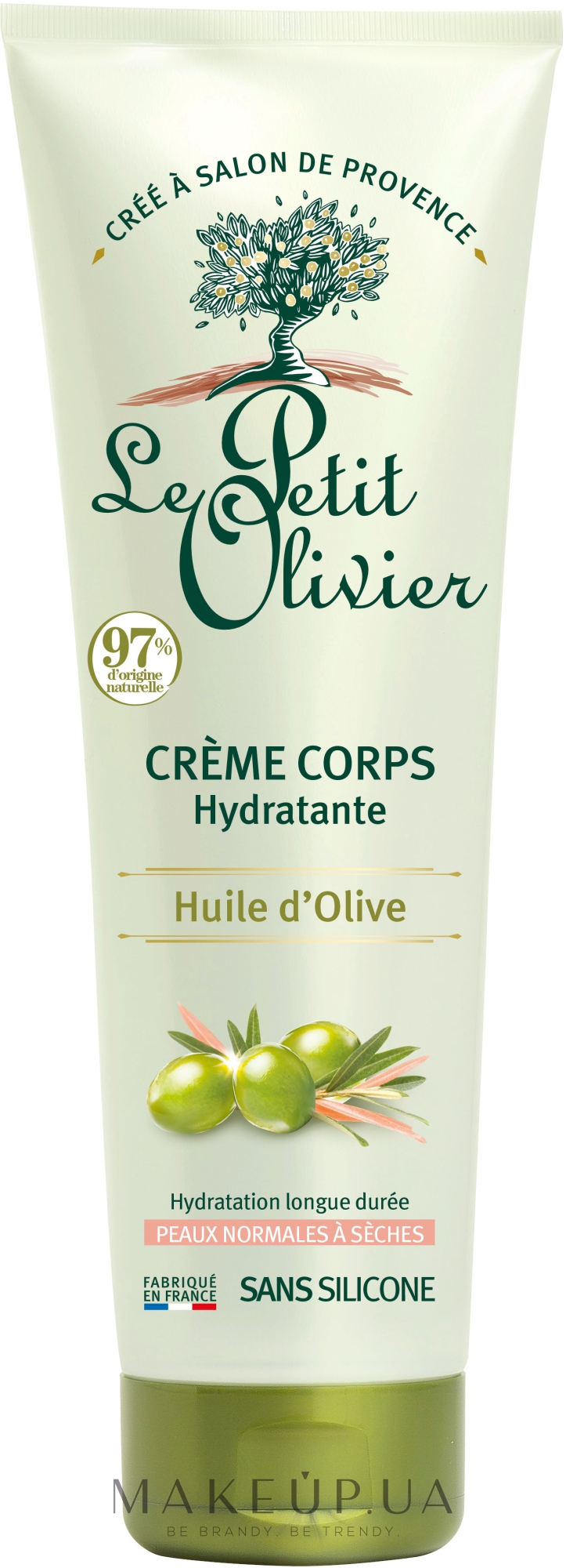 Ультра-поживний крем для тіла з маслом оливи - Le Petit Olivier Ultra nourishing body cream with Olive oil — фото 250ml
