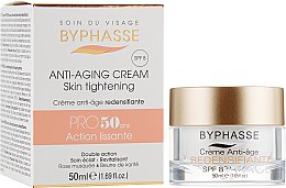 Духи, Парфюмерия, косметика Крем против старения 50+ - Byphasse Anti-aging Cream Pro50 Years Skin Tightening