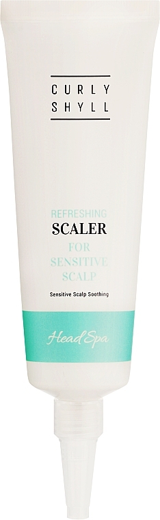 Очищаючий пілінг для чутливої шкіри голови - Curly Shyll Refreshing Scaler for Sensitive Scalp — фото N1
