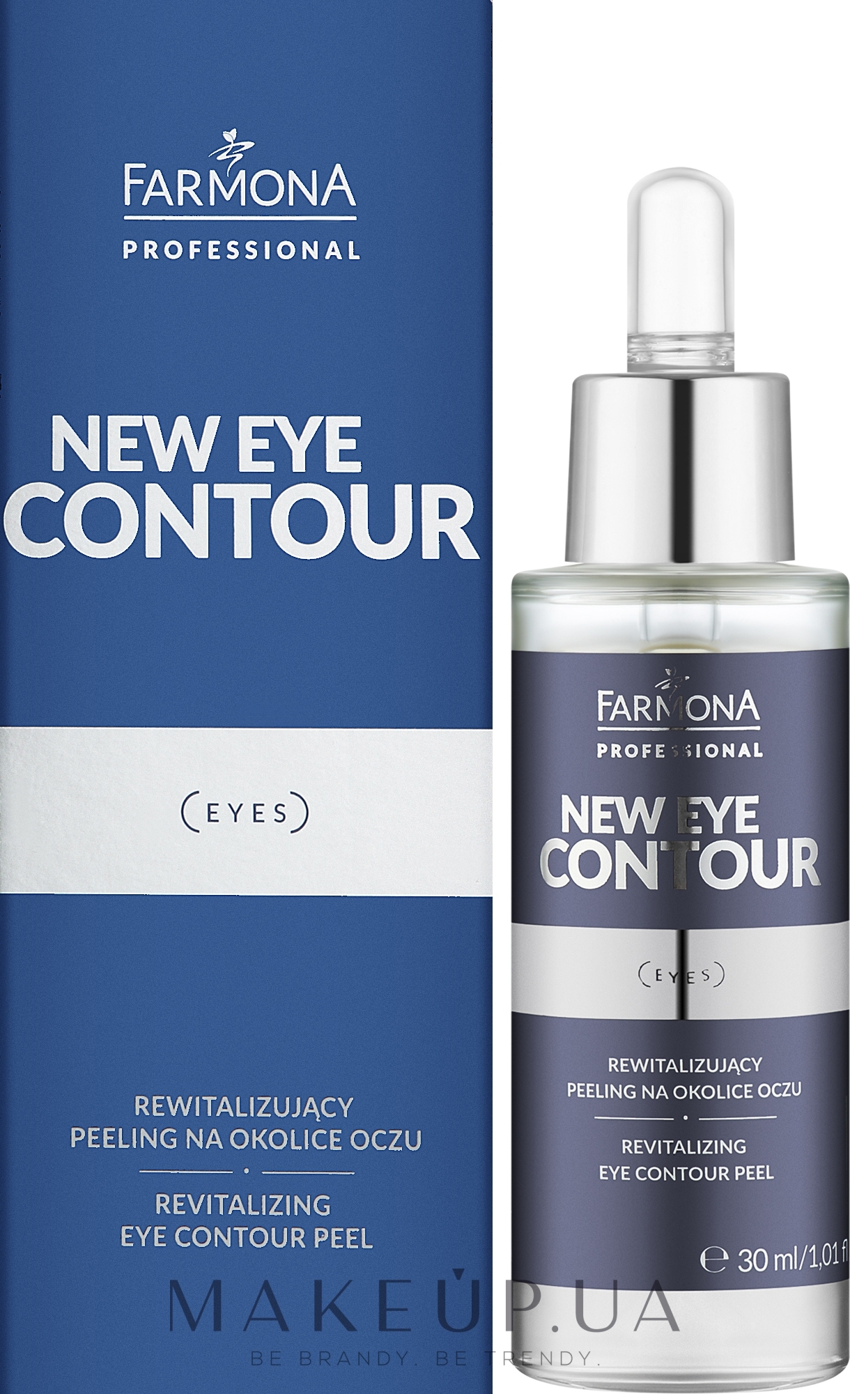 Восстанавливающий пилинг для кожи вокруг глаз - Farmona Professional New Eye Contour Revitalizing Eye Contour Peel — фото 30ml