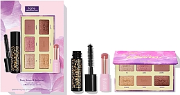 Духи, Парфюмерия, косметика УЦЕНКА Набор для макияжа - Tarte Cosmetics Live, Love & Bloom Best-Sellers Set (palette/5.1g + mascara/2ml + l/balm/0.7g) *