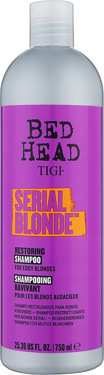 Шампунь для блондинок - Tigi Bed Head Serial Blonde Shampoo — фото N1