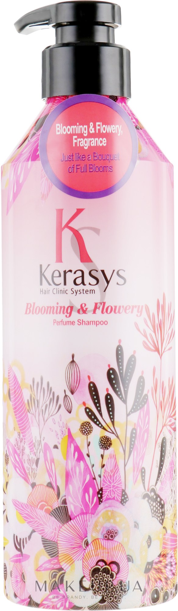 Шампунь для волосся "Фльор" - KeraSys Blooming & Flowery Perfumed Shampoo — фото 600ml