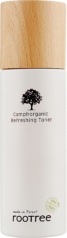 Освіжальний тонер для обличчя - Rootree Camphorganic Refreshing Toner — фото N1