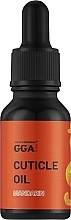 Олія для кутикули "Мандарин" - GGA Professional Cuticle Oil — фото N1