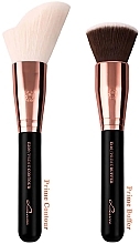 Набір пензлів для макіяжу, 14 шт. - Luvia Cosmetics Black Diamond Essential Brushes Set — фото N3