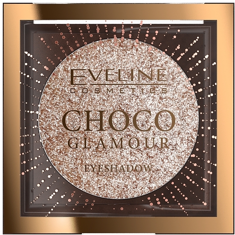 Тени для век - Eveline Cosmetics Choco Glamour Eyeshadow
