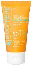 Духи, Парфюмерия, косметика Солнцезащитный крем для лица - Biosphere Very High Protection Sun Cream SPF 50+