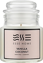 Духи, Парфюмерия, косметика Esse Home Vanilla Coconut - Ароматическая свеча