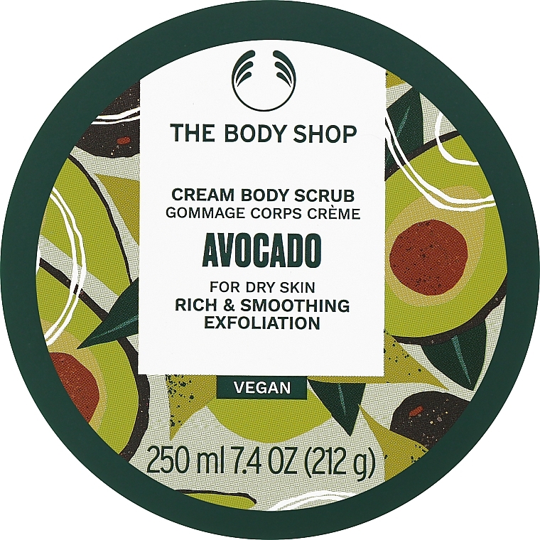 Скраб для тіла "Авокадо" - The Body Shop Avocado Body Scrub — фото N5