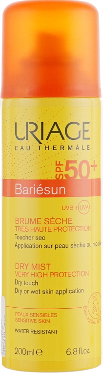 Солнцезащитный спрей-дымка для тела - Uriage Bariésun Brume Sèche SPF 50+