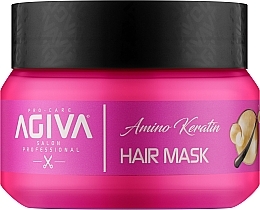 Кератинова сироватка для волосся - Agiva Amino Keratin Hair Mask — фото N1