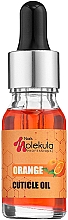 Олія по догляду за кутикулою "Апельсин" - Nails Molekula Professional Cuticle Oil — фото N1