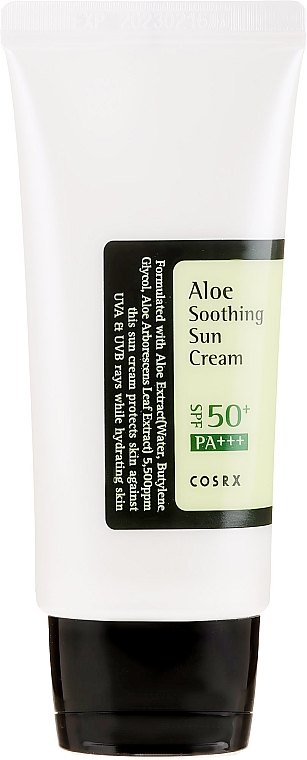 Сонцезахисний крем з алое - COSRX Aloe Soothing Sun Cream SPF50+ PA+++ * — фото N2