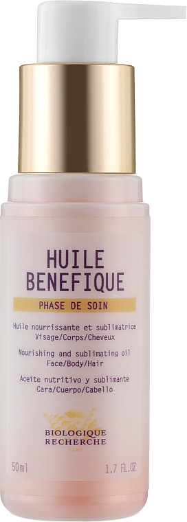Олія для обличчя, тіла й шкіри голови - Biologique Recherche Huile Benefique — фото N1