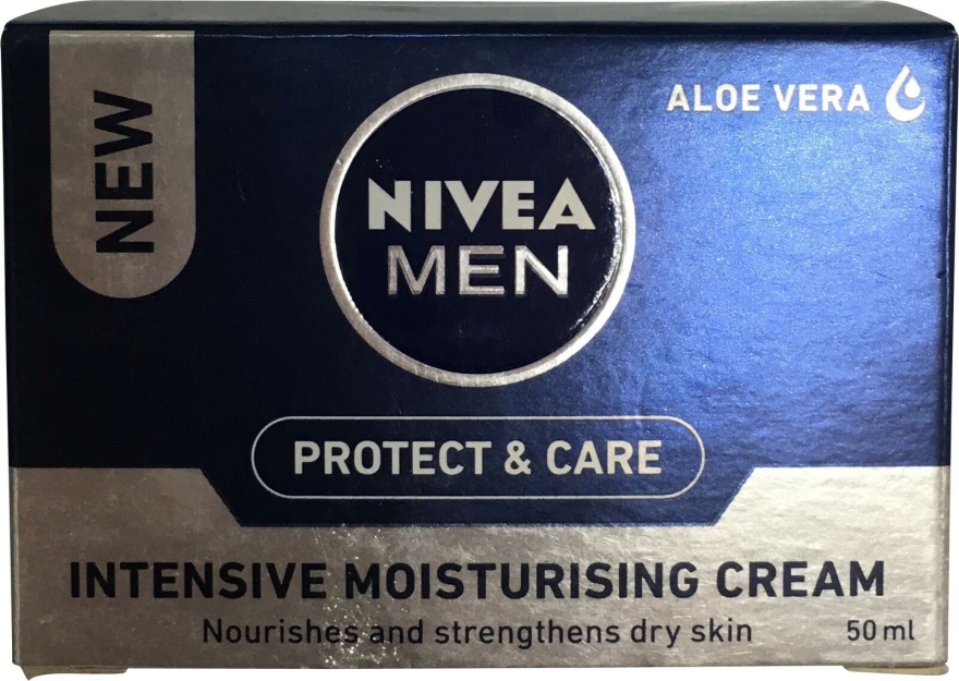 Зволожувальний крем для обличчя - NIVEA MEN Protect & Care Intensive Moisturising Face Cream — фото N2