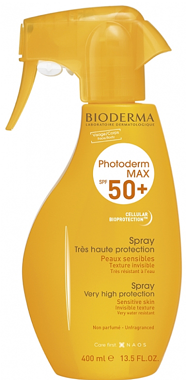 Спрей с высокой степенью защиты от солнца - Bioderma Photoderm Max Spray SPF50