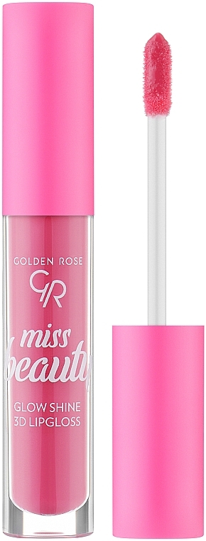 Кремовый блеск для губ - Golden Rose Miss Beauty Glow Shine 3D Lipgloss — фото N1