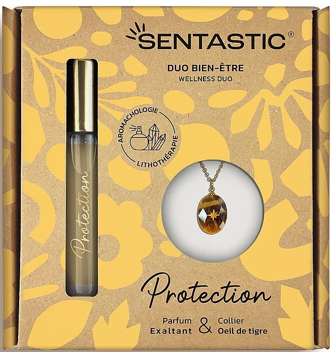 Sentastic Protection - Набір (edp/15ml + necklace) — фото N1