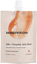 Отшелушивающая гелевая маска - SkinDivision AHA + Enzyme Jelly Mask — фото N1